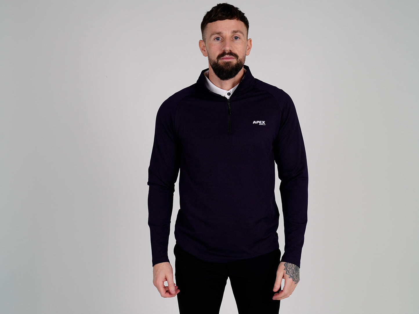 Long Sleeve 1/4 Zip Navy